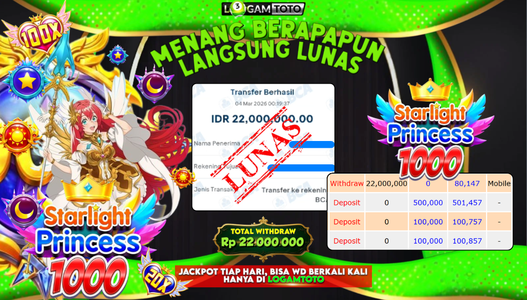 SELAMAT KEPADA MEMBER SETIA LOGAMTOTO BERHASIL JACKPOT DI SLOT QUEEN OF BOUNTY